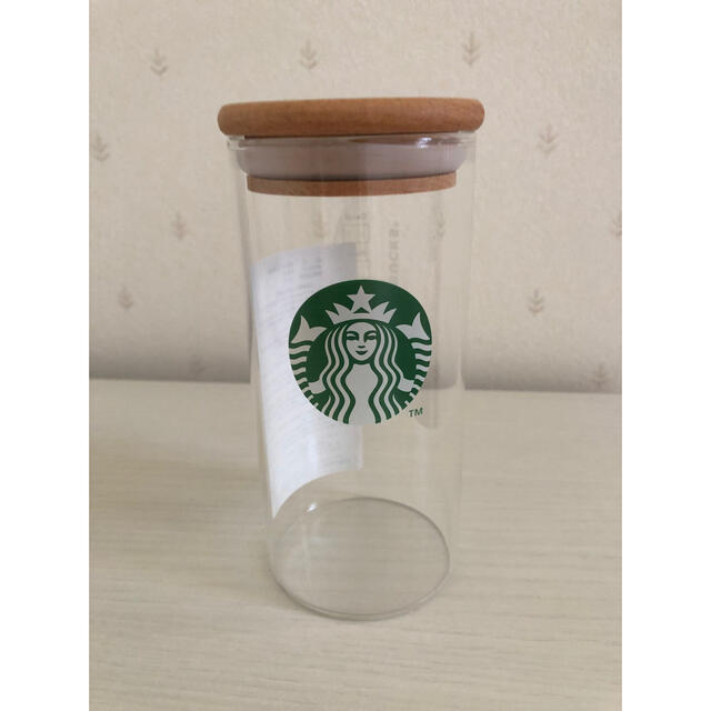 Starbucks Coffee(スターバックスコーヒー)のスタバ❤︎ガラスキャニスター インテリア/住まい/日用品のキッチン/食器(容器)の商品写真