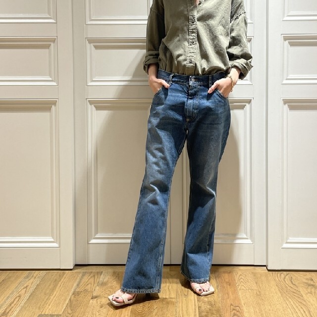 L'Appartement DEUXIEME CLASSE(アパルトモンドゥーズィエムクラス)の【MAISON MARGIELA/メゾン マルジェラ】5 POCKETS デニム レディースのパンツ(デニム/ジーンズ)の商品写真