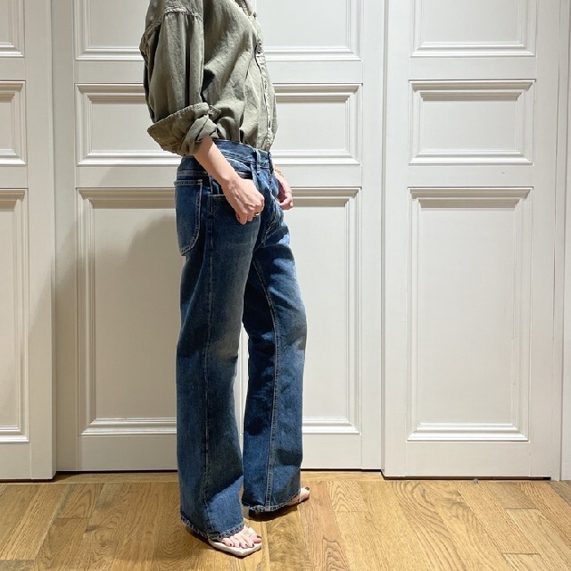 L'Appartement DEUXIEME CLASSE(アパルトモンドゥーズィエムクラス)の【MAISON MARGIELA/メゾン マルジェラ】5 POCKETS デニム レディースのパンツ(デニム/ジーンズ)の商品写真