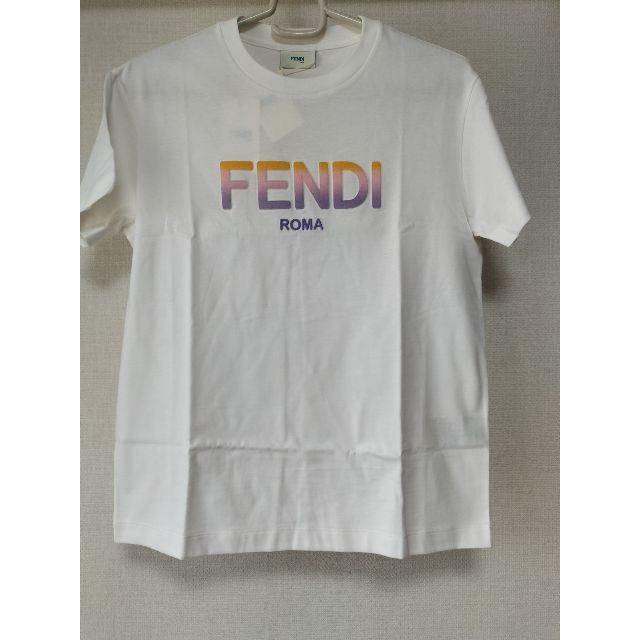 大人もOK☆匿名配送☆FENDI☆フェンディ キッズ ロゴ Tシャツ ホワイト