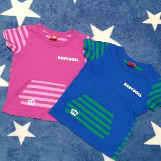 ベビードール(BABYDOLL)の100&110サイズ☆ベビードール☆Tシャツ(Tシャツ/カットソー)