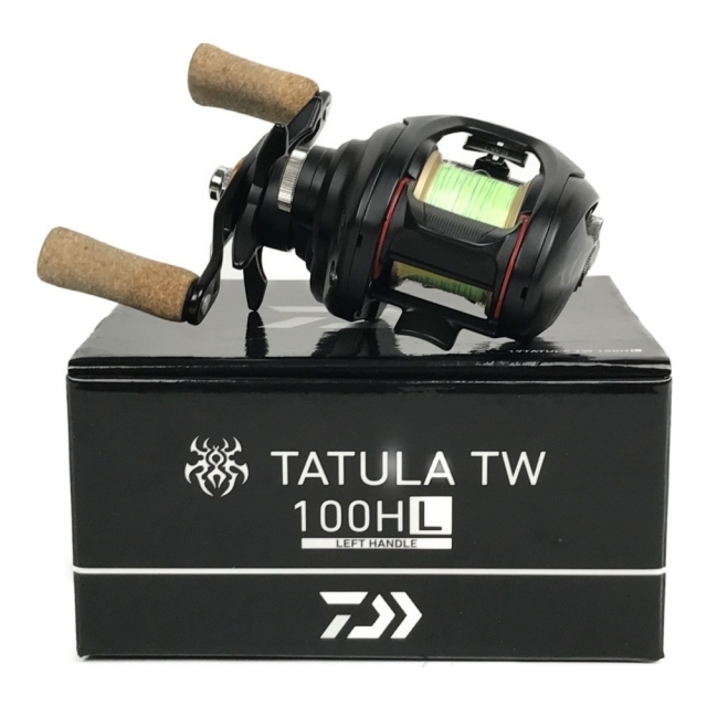 DAIWAの■■DAIWA ダイワ タトゥーラTW100HL レフトハンドル ベイトリール 替えスプール ハンドル付 00630036