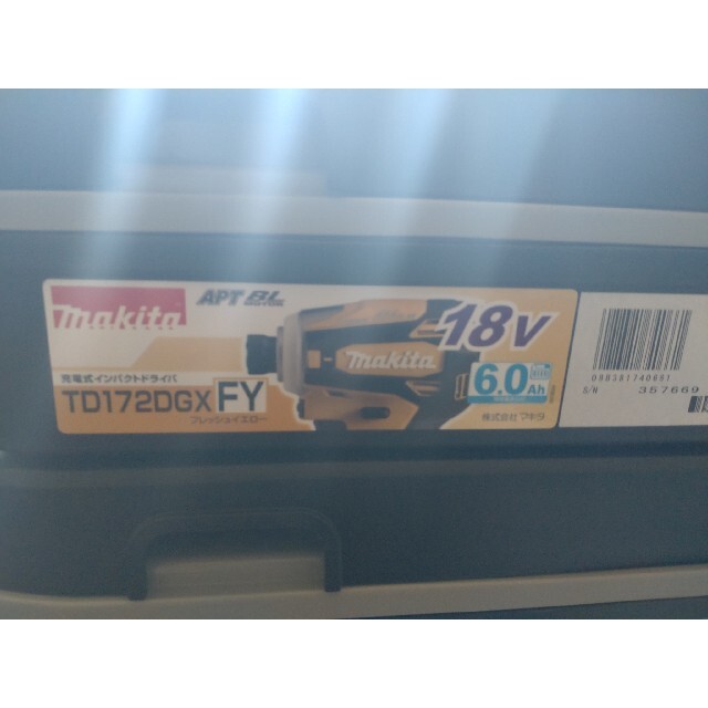 マキタ 充電インパクトドライバー TD172DGX 5台 新品