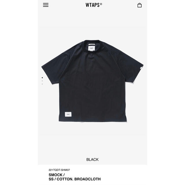 W)taps(ダブルタップス)のWTAPS SMOCK / SS / COTTON. BROADCLOTH メンズのトップス(Tシャツ/カットソー(半袖/袖なし))の商品写真