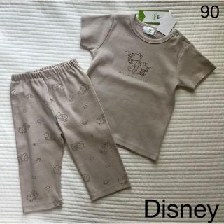 ディズニー(Disney)の新品　Disney プーさん　ワッフルパジャマ　90(パジャマ)