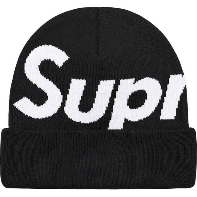 Supreme 新品 Supreme Big Logo Beanie Black