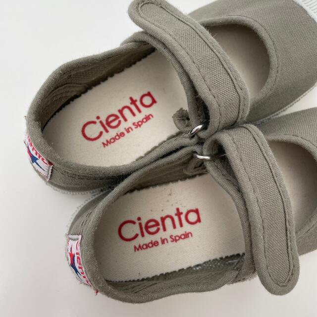 Cienta(シエンタ)のシエンタ　CIENTA シューズ　ベルクロ　ワンストラップ　25 キッズ/ベビー/マタニティのキッズ靴/シューズ(15cm~)(スニーカー)の商品写真