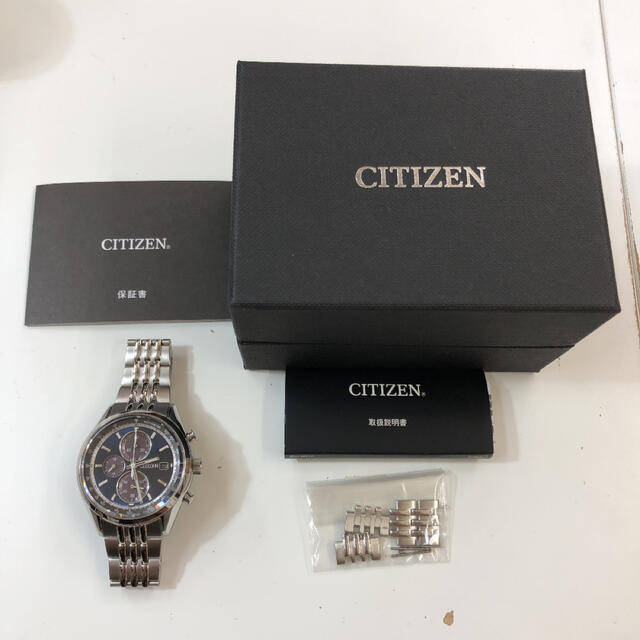 CITIZEN(シチズン)の美品 CITIZEN CA0450-57L エコドライブ クロノグラフ 腕時計 メンズの時計(腕時計(アナログ))の商品写真