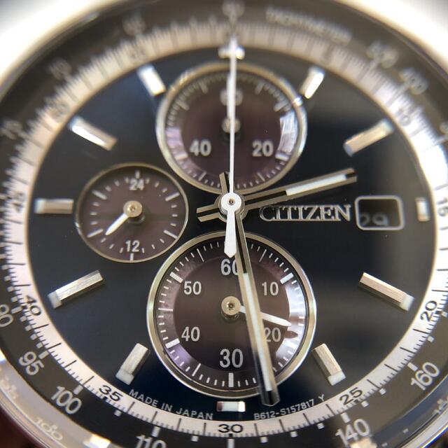 CITIZEN(シチズン)の美品 CITIZEN CA0450-57L エコドライブ クロノグラフ 腕時計 メンズの時計(腕時計(アナログ))の商品写真