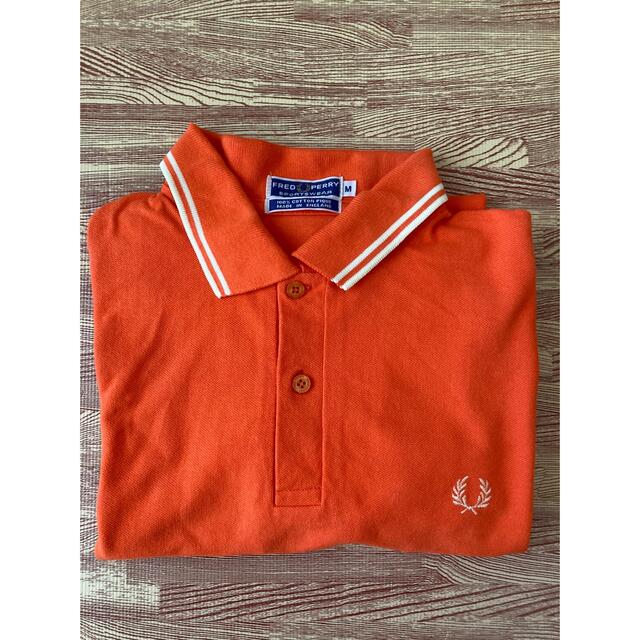 FRED PERRY(フレッドペリー)のフレッドペリー　メンズポロシャツ　半袖　M メンズのトップス(ポロシャツ)の商品写真