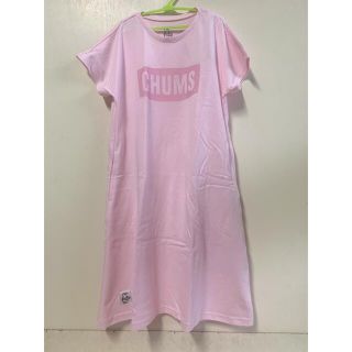 チャムス(CHUMS)の新品　CHUMS キッズ　ロゴ　ワンピース pixl(ワンピース)