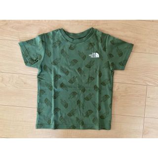 ザノースフェイス(THE NORTH FACE)のノースフェイス　キッズTシャツ　トスロゴオリーブ　120(Tシャツ/カットソー)