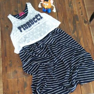 フィオルッチ(Fiorucci)の☆*。FIORUCCIロングワンピ☆*。140cm(ワンピース)