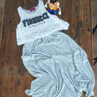 フィオルッチ(Fiorucci)の☆*。FIORUCCIロングワンピ☆*。140cm(ワンピース)