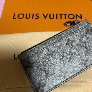 ルイヴィトン(LOUIS VUITTON)のルイヴィトン - コインカード・ホルダー - シルバー - メンズ(コインケース/小銭入れ)