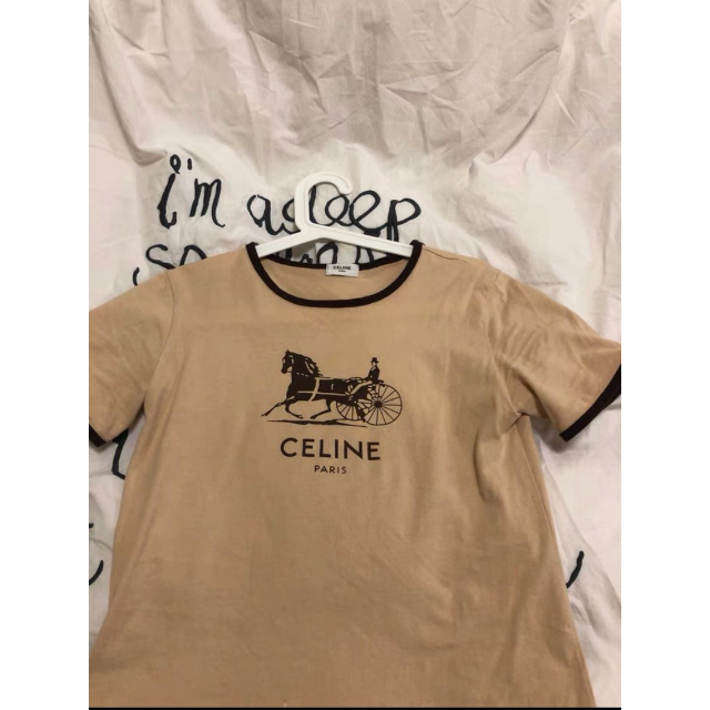 CELINE サルキーTシャツ