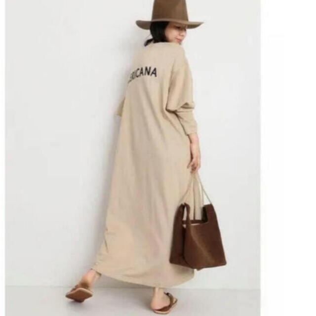 AMERICANA - 美品 アメリカーナ サイドジップ スウェット ワンピース