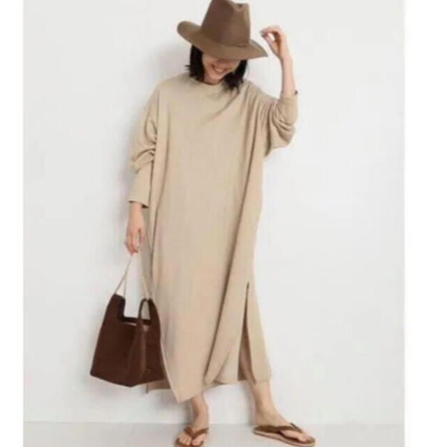 AMERICANA - 美品 アメリカーナ サイドジップ スウェット ワンピース