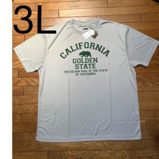 ティシャツ　プリントあり　3L クール快適素材(Tシャツ/カットソー(半袖/袖なし))