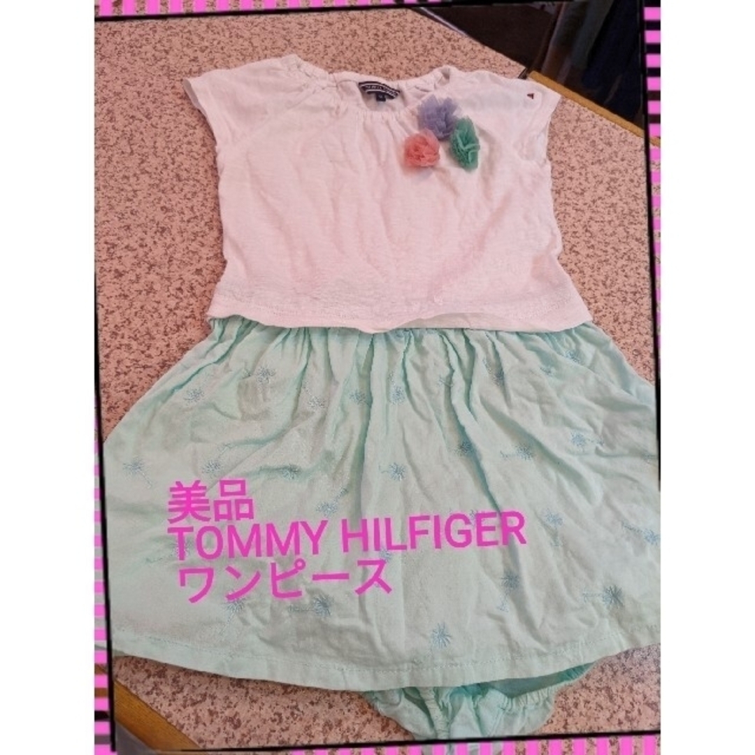 TOMMY HILFIGER(トミーヒルフィガー)の☆夏ワンピースTOMMY HILFIGER キッズ/ベビー/マタニティのキッズ服女の子用(90cm~)(ワンピース)の商品写真