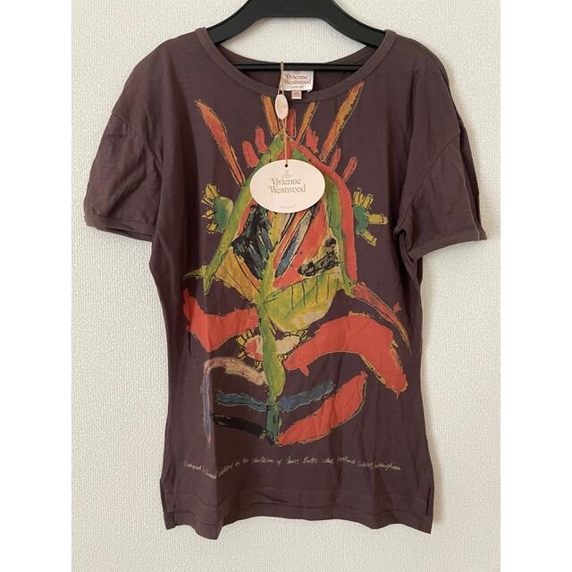 Vivienne Westwood(ヴィヴィアンウエストウッド)の新品　ヴィヴィアンウエストウッド　ロンドン　Tシャツ　イタリア製　XS レディースのトップス(Tシャツ(半袖/袖なし))の商品写真