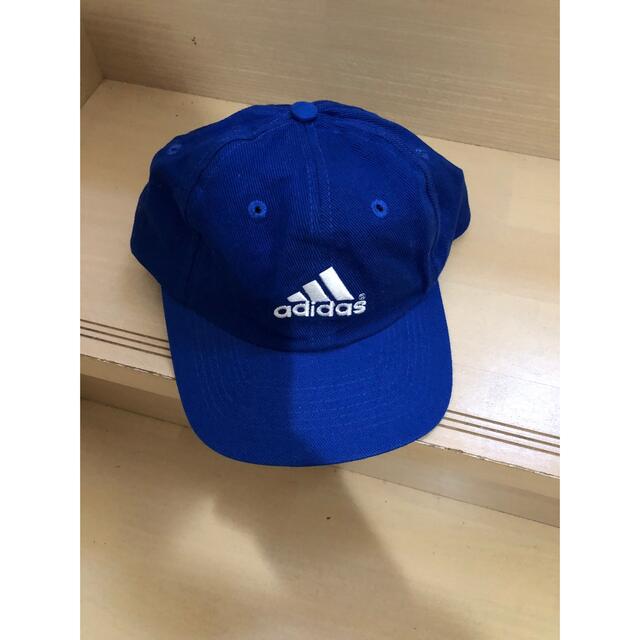 adidas(アディダス)のアディダス　キャップ　ブルー メンズの帽子(キャップ)の商品写真