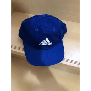 アディダス(adidas)のアディダス　キャップ　ブルー(キャップ)