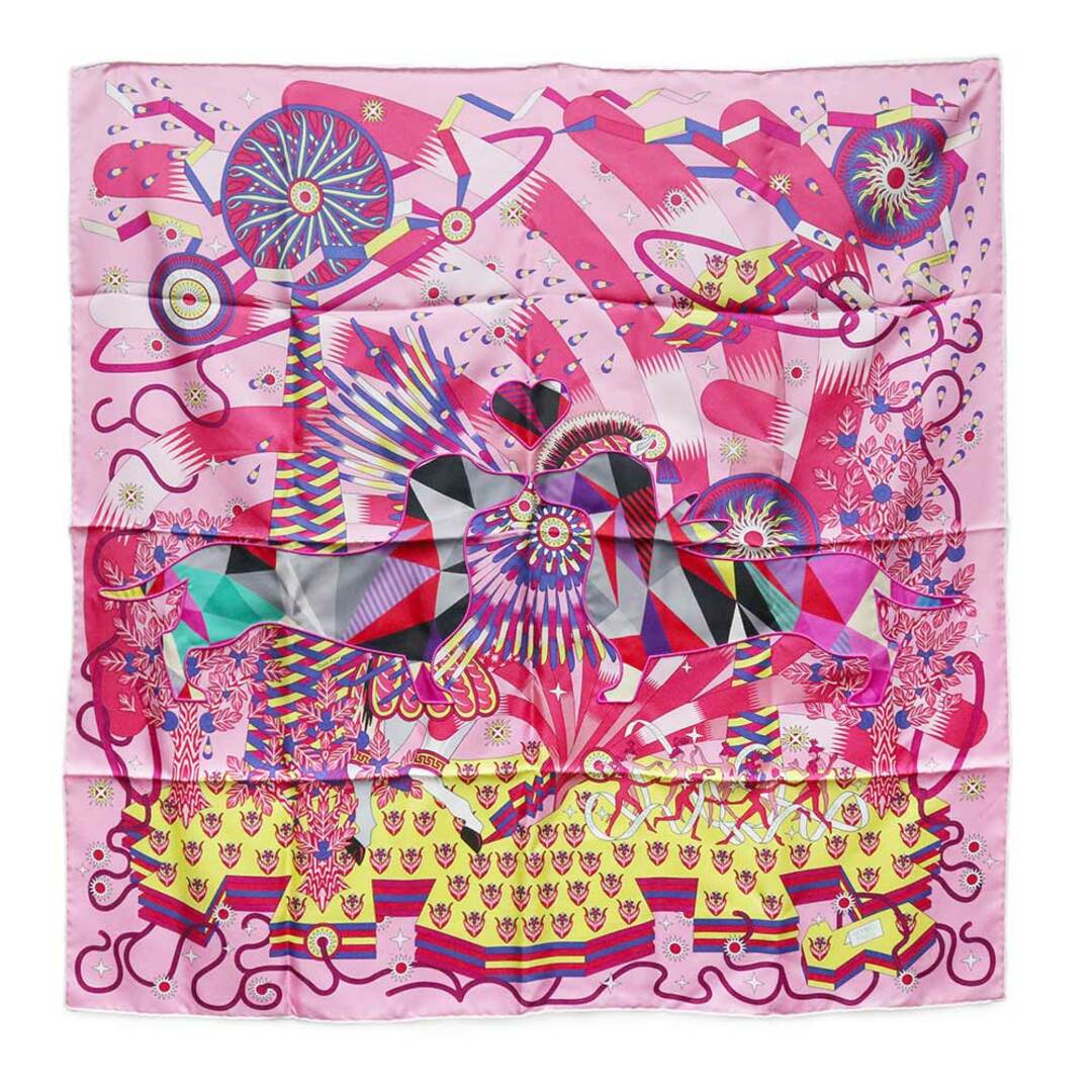 新しい季節 Hermes - エルメス シルク カレ90 la souce de pegase