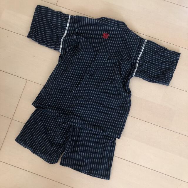 西松屋(ニシマツヤ)の甚平　110 キッズ/ベビー/マタニティのキッズ服男の子用(90cm~)(甚平/浴衣)の商品写真