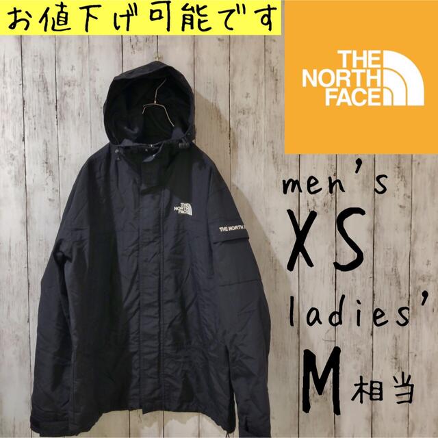 ノースフェイス　マウンテンパーカー　ブルー　レディースUS規格Mサイズ　L相当thenorthface