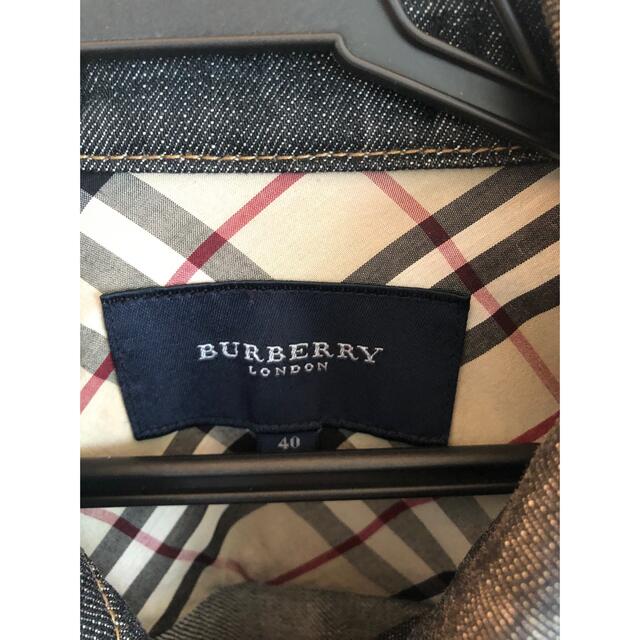 BURBERRY - バーバリーデニムジャケットGジャンの通販 by