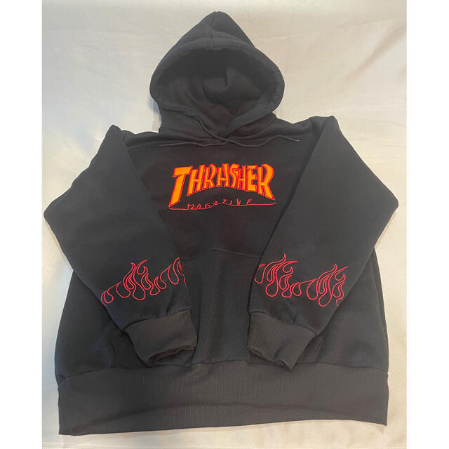 THRASHER(スラッシャー)のTHRASHER/スラッシャー 刺繍パーカー サイズL~XL相当 メンズのトップス(パーカー)の商品写真