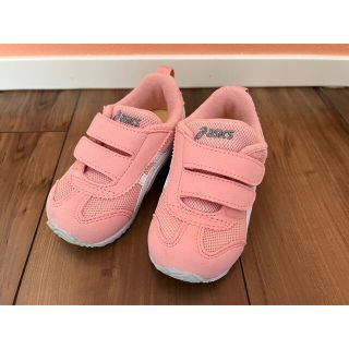 アシックス(asics)のasics  スクスク　14.5センチ　ピンク　(スニーカー)