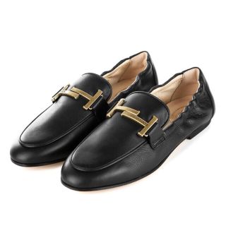 トッズ(TOD'S)の※期間限定値下げ※【新品未使用】TOD'S ローファー 37 ブラック(ローファー/革靴)