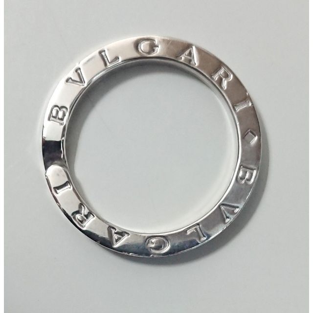 BVLGARI(ブルガリ)の2766 BVLGARI ブルガリ 925 キーリング シルバー メンズのファッション小物(キーホルダー)の商品写真