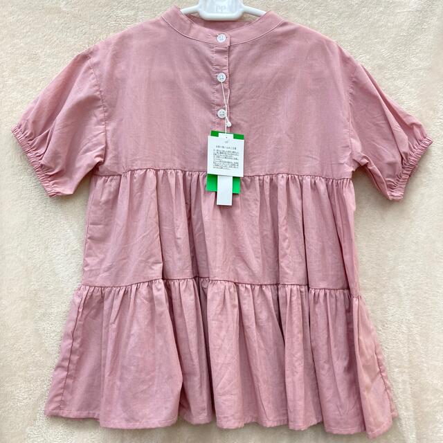 新品未使用　110センチ　ティアードチュニック キッズ/ベビー/マタニティのキッズ服女の子用(90cm~)(ブラウス)の商品写真