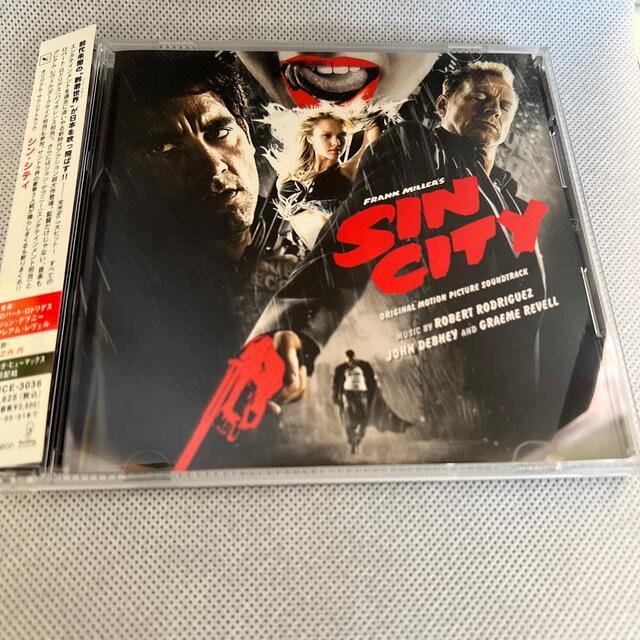 【中古】Sin City/シン・シティ-日本盤サントラ CD 帯付き エンタメ/ホビーのCD(映画音楽)の商品写真