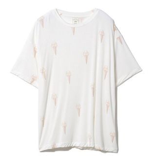 ジェラートピケ(gelato pique)のジェラートピケ　ジェラートモチーフＴシャツ アイボリー色(Tシャツ(半袖/袖なし))