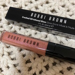 ボビイブラウン(BOBBI BROWN)のボビイブラウン　クラッシュドオイルインフューズドグロス　S02ベリーニ(リップグロス)