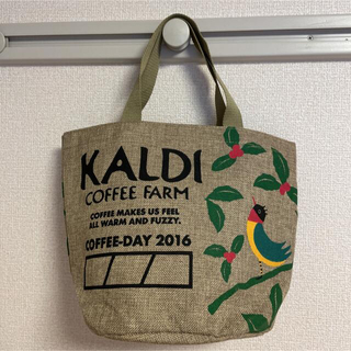 カルディ(KALDI)の〈KALDI〉カルディ  コーヒーの日　トートバッグ　2016(トートバッグ)
