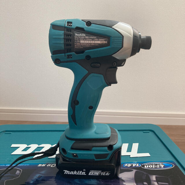 Makita(マキタ)のマキタ makita TD134DX 2万5千円相当　インパクト　14.4  インテリア/住まい/日用品のインテリア/住まい/日用品 その他(その他)の商品写真