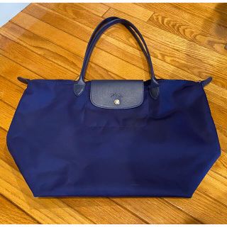 ロンシャン(LONGCHAMP)の【ロンシャン】トートバッグ　ネイビー(トートバッグ)