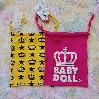 BABYDOLL - BABY DOLL♥新品タグ付き♥巾着セット♥サイズᎷ