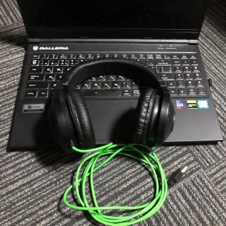 GALLERIA  ゲーミングPC + Razer ヘッドフォン(ノートPC)