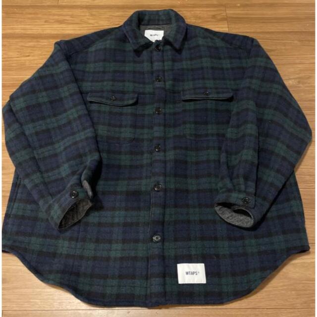 W)taps(ダブルタップス)のwtaps 21AW WCPO 02 JACKET  GREEN 04 XL   メンズのトップス(シャツ)の商品写真