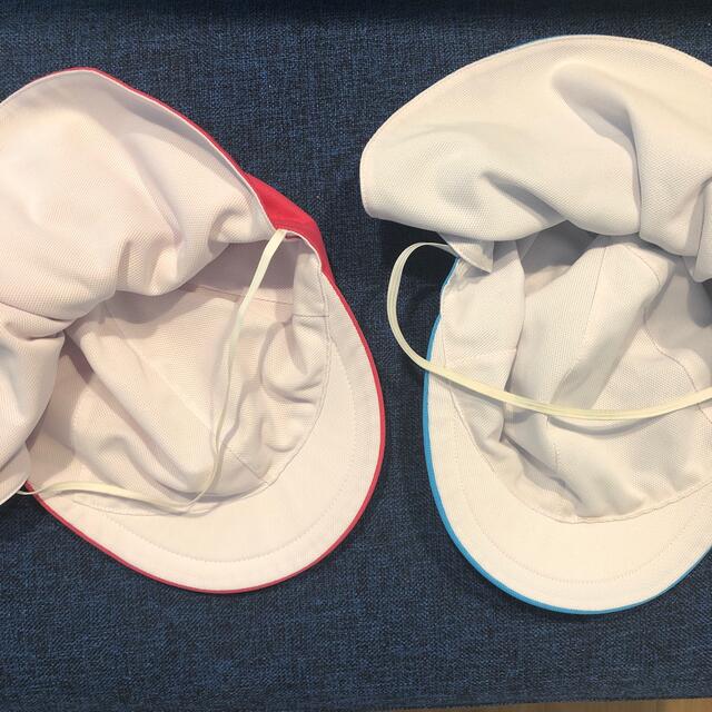 園児帽子2枚セット キッズ/ベビー/マタニティのこども用ファッション小物(帽子)の商品写真