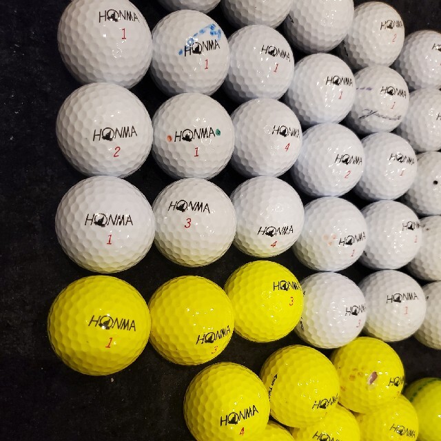 本間ゴルフ - ホンマ 本間 TW-X ホワイト ロストボール 39個 練習用 ゴルフボールの通販 by ひろ's shop｜ホンマゴルフならラクマ
