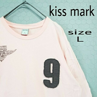 キスマーク(kissmark)の【90s！】キスマーク  kissmark  ロンT  レトロ(Tシャツ/カットソー(七分/長袖))