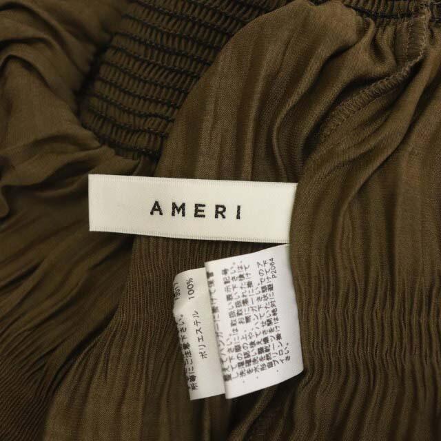 Ameri VINTAGE(アメリヴィンテージ)のアメリヴィンテージ 20AW SHIRRING PLEATS BLOUSE レディースのトップス(シャツ/ブラウス(長袖/七分))の商品写真