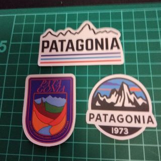 パタゴニア(patagonia)のパタゴニアのステッカー３点セット(ステッカー)